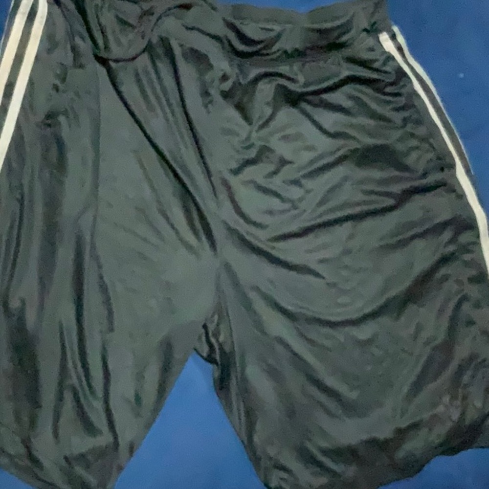 Adidas climate size large thin dark grey gym shorts